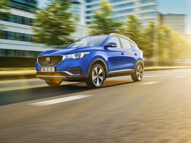 MG ZS EV dynamic look